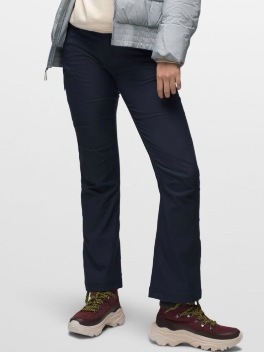 prAna Halle Roll-Up Zion Stretch UPF50+ Nautical Blue Hiking Convertible-8